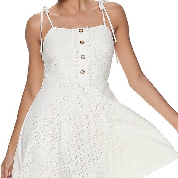 SPEECHLESS White Eyelet Sundress Dress
Size L | NWT - Picture 2 of 5